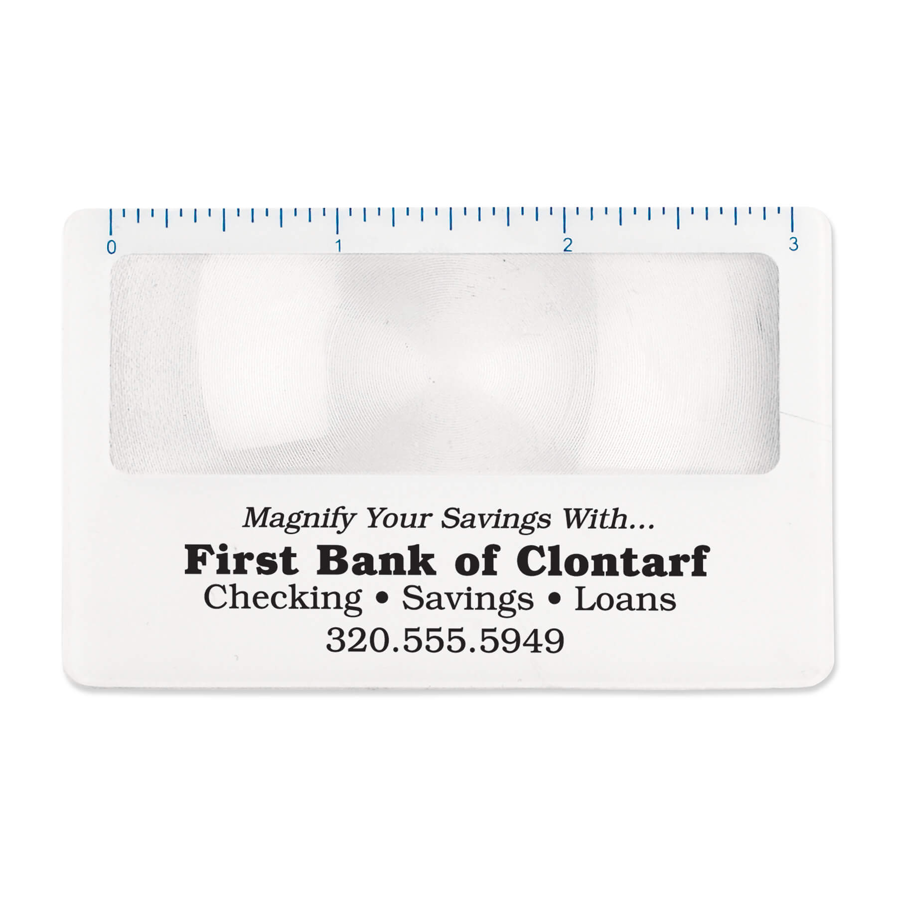 MI5450          - Credit Card Bookmark                                                  